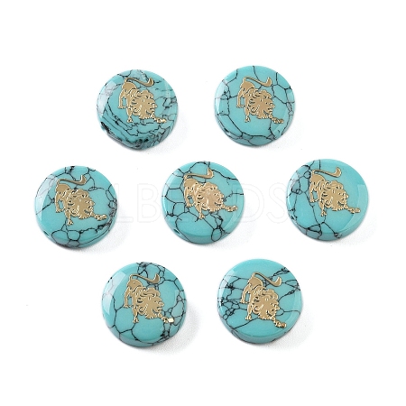 Synthetic Turquoise Beads G-F775-C11-1