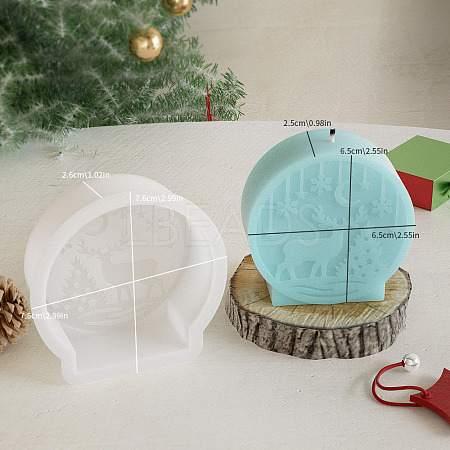 Christmas Theme Silicone Molds LS-DIY-K073-20B-1