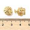 Rack Plating Brass Micro Pave Clear Cubic Zirconia Pendants KK-K349-16G-3