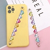Plating AB Color Transparent Acrylic Beads PACR-CJ0001-15-9
