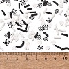 Handmade Polymer Clay Cabochons & ABS Imitation Pearl Beads PY-CBA6E6D-01-3