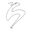 Non-Tarnish 304 Stainless Steel Pendant Necklaces NJEW-B078-05P-2