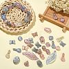 100g Plating Acrylic Beads KY-CJ0001-61-6