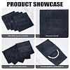 Velvet Jewelry Flap Pouches ABAG-WH0038-43E-4
