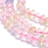 Natural Morganite Beads Strands G-M353-A32-3.5mm-4mm-3