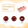 2 Strads Natural Red Jasper Round Beads Strands G-OC0005-70-2