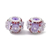 Flower Style Resin Rhinestone Beads CLAY-NH0003-05S-2