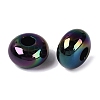 Opaque Acrylic European Beads OACR-E033-19N-2
