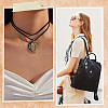 16Pcs 8 Styles Opaque Printed Acrylic Pendants OACR-SC0002-26-4