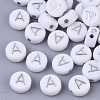 Plating Acrylic Beads PACR-R243-04A-1