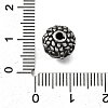 Engraved 304 Stainless Steel Beads STAS-H263-17AS-07-3