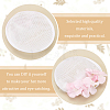 Linen Cloth Mini Hat Fascinator Base AJEW-WH0472-53A-4