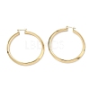Brass Big Hoop Earrings for Women KK-CBA4112-06G-4