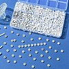 900Pcs 15 Styles White and Black Acrylic Beads SACR-YW0001-67-3