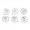 Non-Tarnish 304 Stainless Steel Stud Earring Findings STAS-S079-32B-3