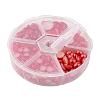 1Box ABS Plastic Imitation Pearl Dome Cabochons SACR-JP0001-01-2