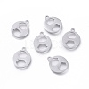 Tarnish Resistant 304 Stainless Steel Charms STAS-K215-08P-1