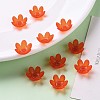Frosted Acrylic Bead Caps MACR-S371-07A-726-6