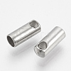 Tarnish Resistant 201 Stainless Steel Cord Ends STAS-S028-42-2