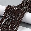 Baking Paint Imitation Jade Glass Bead Strands DGLA-A034-J4MM-A11-5