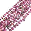 Natural Tourmaline Beads Strands G-F715-073A-1