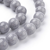 Natural Mashan Jade Beads Strands DJAD-8D-29-3