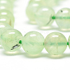 Natural Prehnite Beads Strands G-S263-6mm-04-3