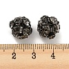 Gunmetal Brass Rhinestone Beads RB-F035-05A-01-3