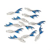Alloy Rhinestone Pendants PALLOY-M206-24P-4