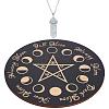 CREATCABIN DIY Star Pattern Pendulum Board Dowsing Divination Making Kit DIY-CN0002-36-1