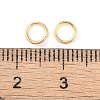 Brass Open Jump Rings KK-N254-45B-G-3