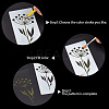 PET Plastic Drawing Painting Stencils Templates DIY-WH0502-62B-6