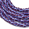 Handmade Lampwork Beads Strands X-BLOW-K001-01A-16-2