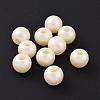ABS Plastic Imitation Pearl European Beads KY-F019-06B-2