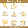 Nickel Decoration Stickers DIY-WH0450-169-2