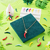 20Pcs Handmade Porcelain Pendants PORC-TA0001-72-7