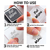 PVC Plastic Clear Stamps DIY-WH0618-0326-7
