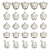 DICOSMETIC 40Pcs 5 Style 201 Stainless Steel Charms STAS-DC0008-71-1