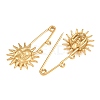 Sun 304 Stainless Steel Safety Pins Brooch Findings SA-CBA098D-13B-G-2