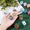 Resin Tiny House Decorations Set DJEW-WH0066-01-3