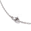 Non-Tarnish Hollow Moon & Star 304 Stainless Steel Pendant Necklaces NJEW-JN04815-02-5