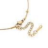 1MM 304 Stainless Steel Satellite Chain Necklaces NJEW-N058-07B-G-2