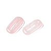 Natural Rose Quartz Oval Pendants G-N342-105C-2