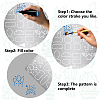 Stainless Steel Cutting Dies Stencils DIY-WH0238-113-4