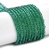 Transparent Glass Beads Strands GLAA-H021-03-17-1