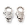 Brass Lobster Claw Clasps KK-R216-18C-P-1