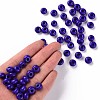 Opaque Colours Glass Round Beads SEED-S045-002A-A03-5