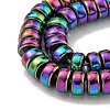 Electroplated Synthetic Non-magnetic Hematite Beads Strands G-K361-A06-03-3