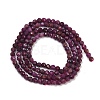 Natural Ruby Beads Strands G-C181-B06-02-3
