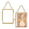 Glass Rectangle Wall Hanging Photo Frame AJEW-WH0314-470A-1
